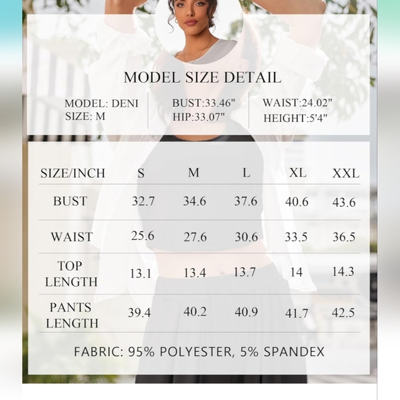 PLUS SIZE Ribbed Wide Leg - Picture 6 of 6